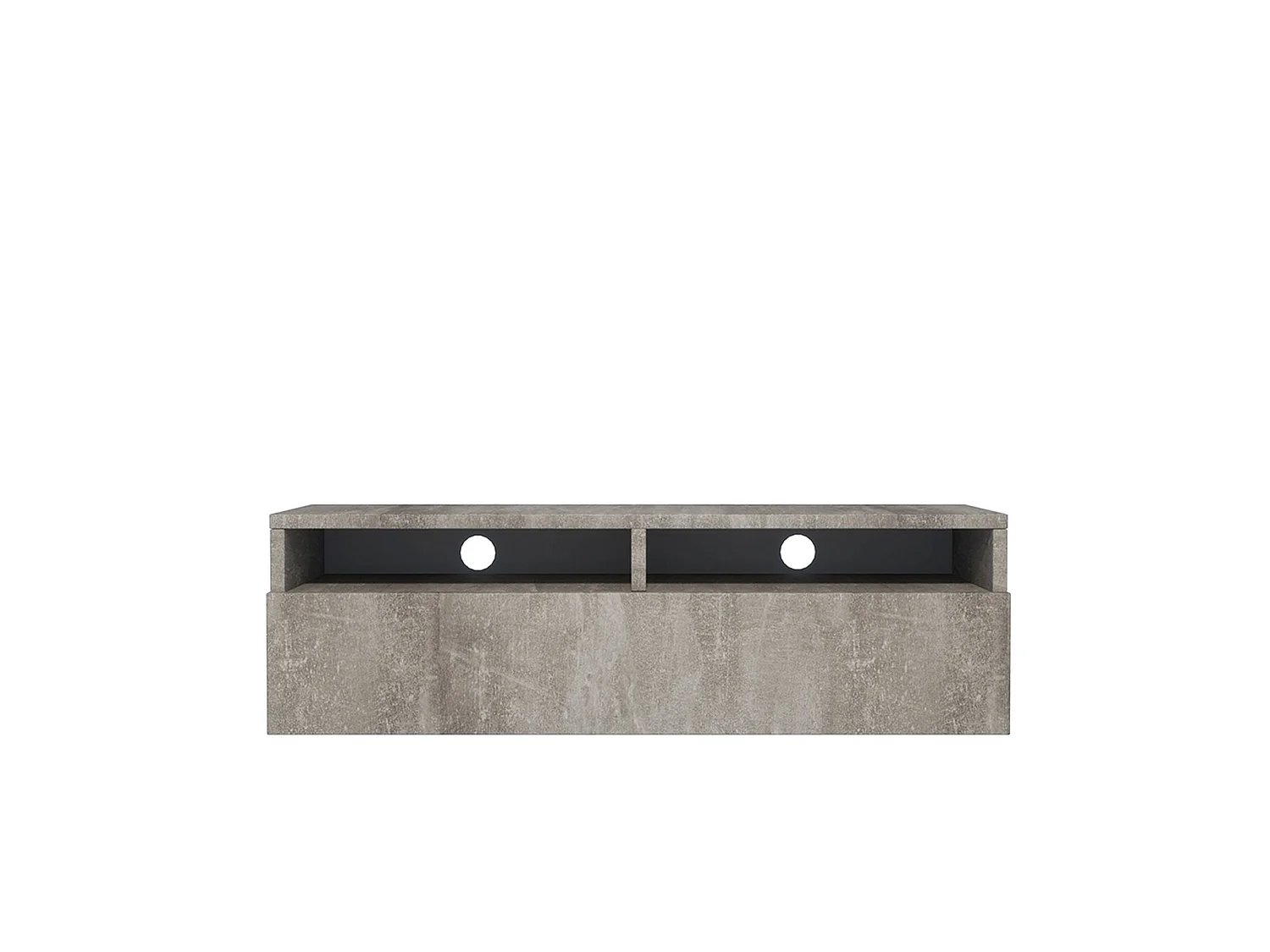 Meuble TV avec tiroir - 100 cm - grau - REDNAW