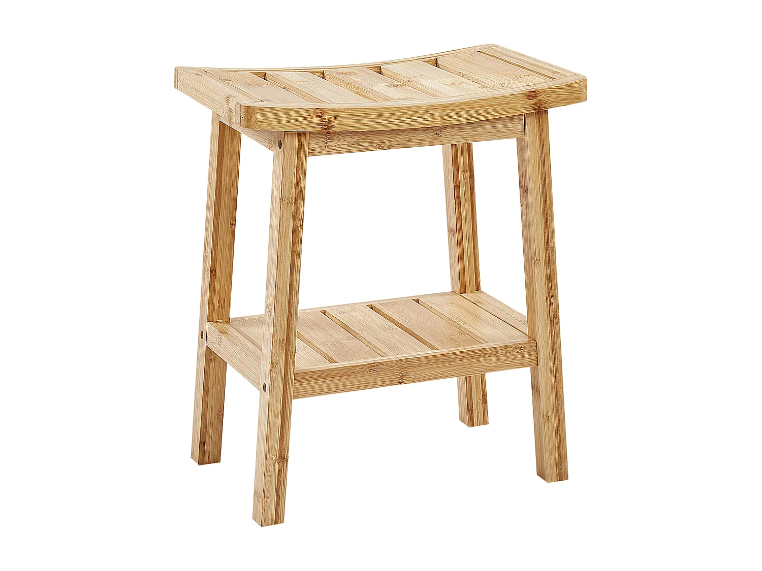 Table d'appoint TREMONT Bambou Marron clair