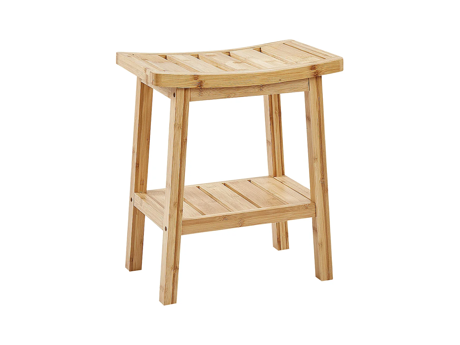 Table d'appoint TREMONT Bambou Marron clair