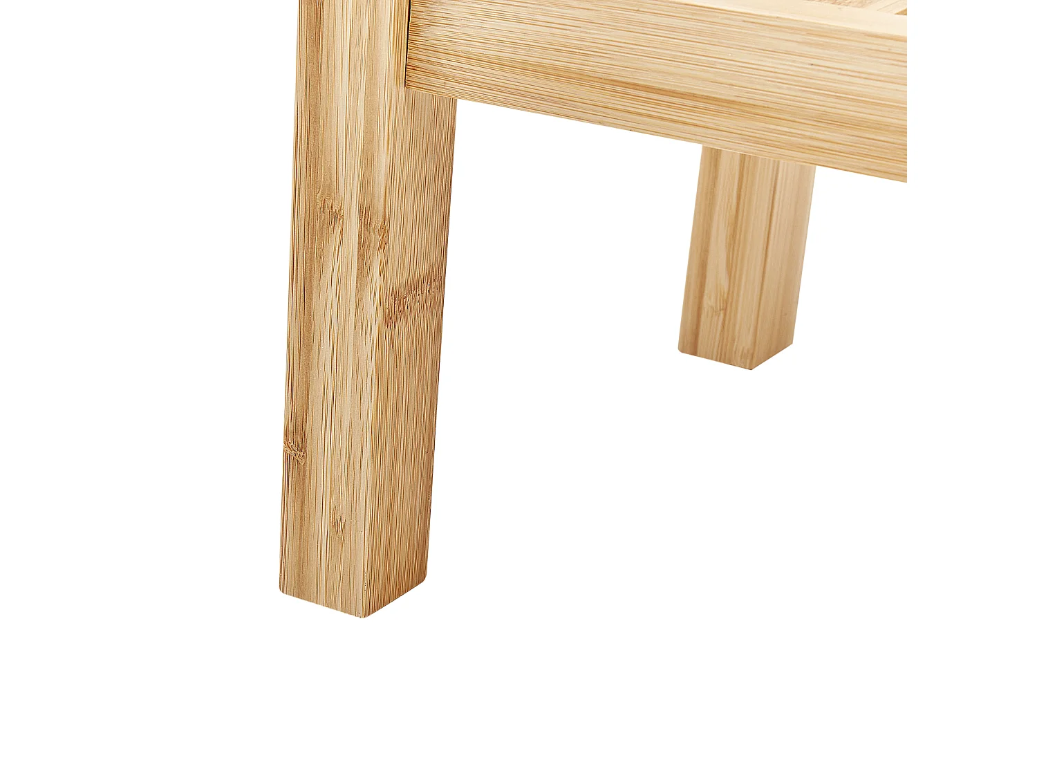 Table d'appoint TREMONT Bambou Marron clair