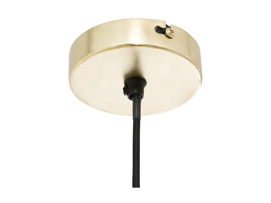 Lampe Suspension en Métal "Arlo" 56cm Doré
