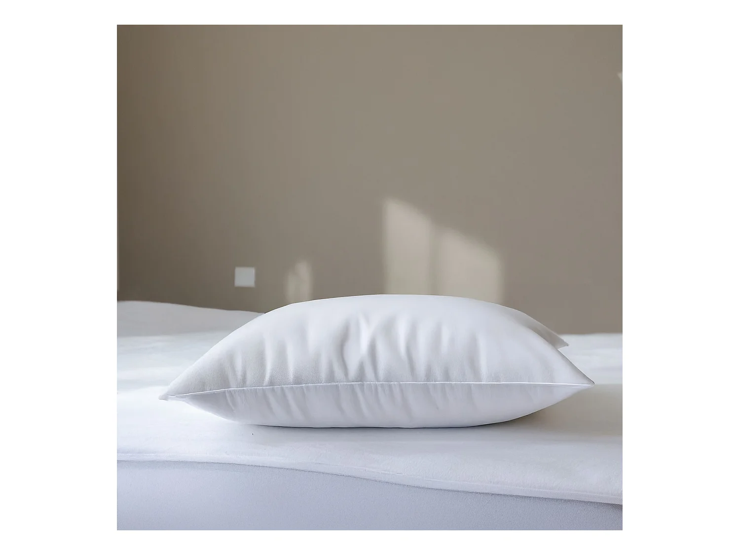 Pack protège matelas et protège oreillers 100% coton anti-acariens 90x190 - SOMEO