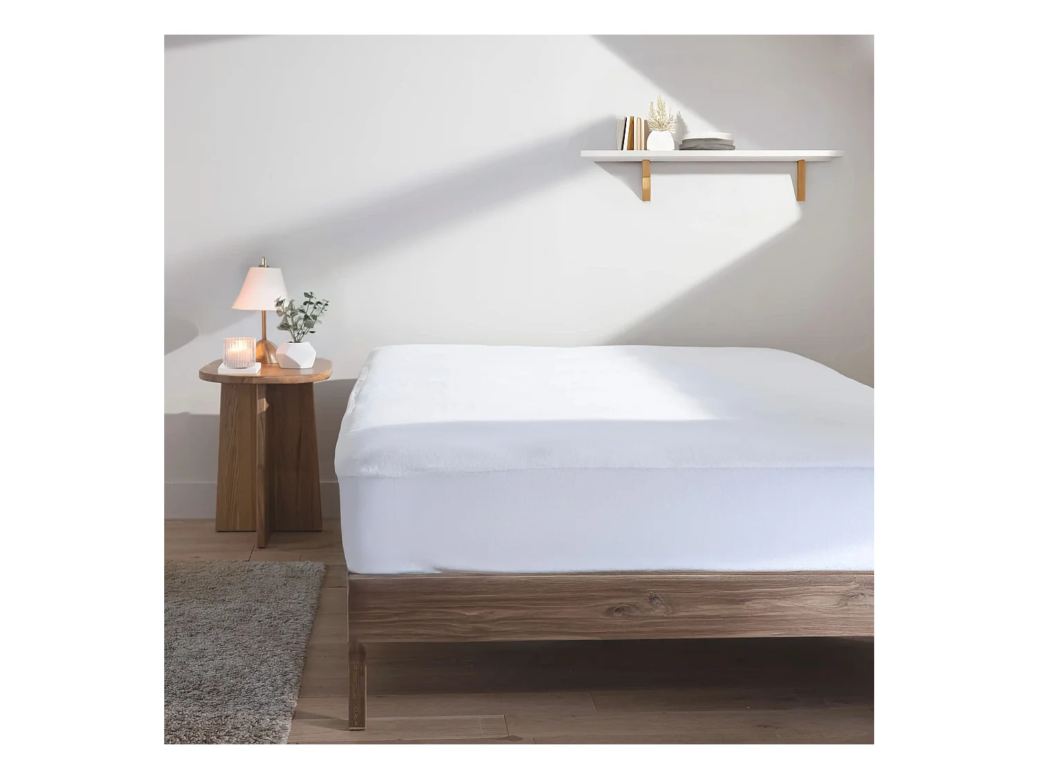 Protège matelas 100% coton anti-acariens 120x190 - SOMEO