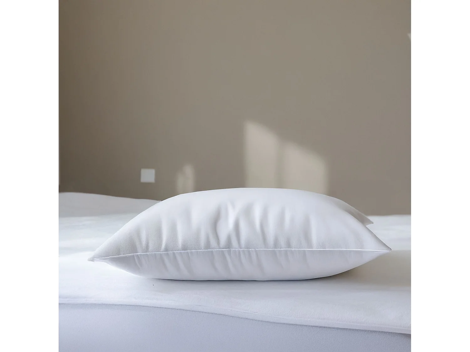 Pack protège matelas et protège oreillers 100% coton anti-acariens 70x190 - SOMEO