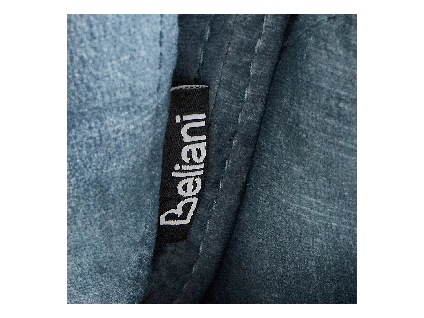 Fotel obrotowy NOLVIK Welur Ciemnoniebieski