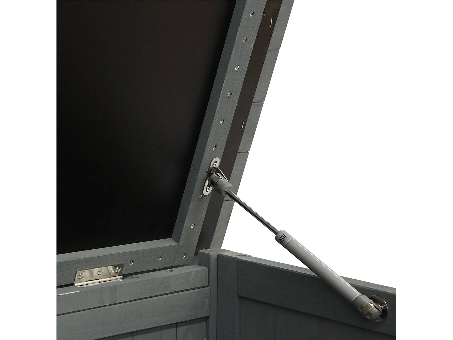 Coffre de rangement en bois. Castille. 330 litres. L130 x P64 x H60cm