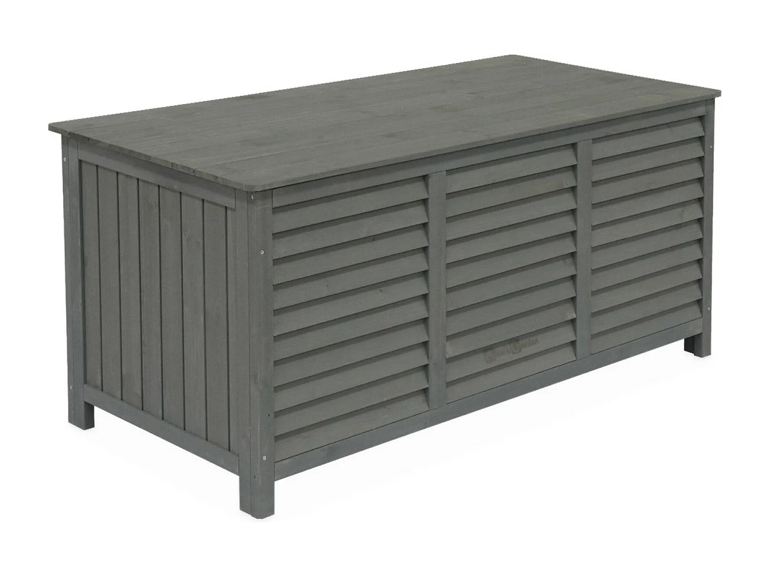 Coffre de rangement en bois. Castille. 330 litres. L130 x P64 x H60cm