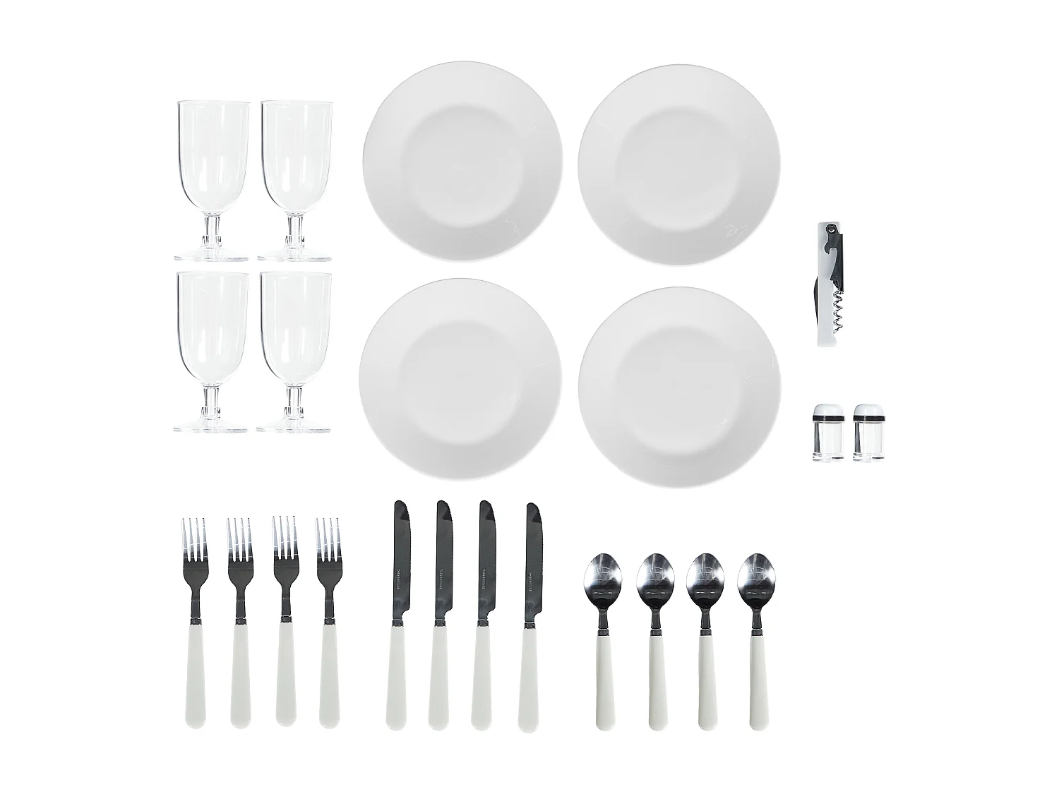 Picknickmand CREPES Hout Bruin