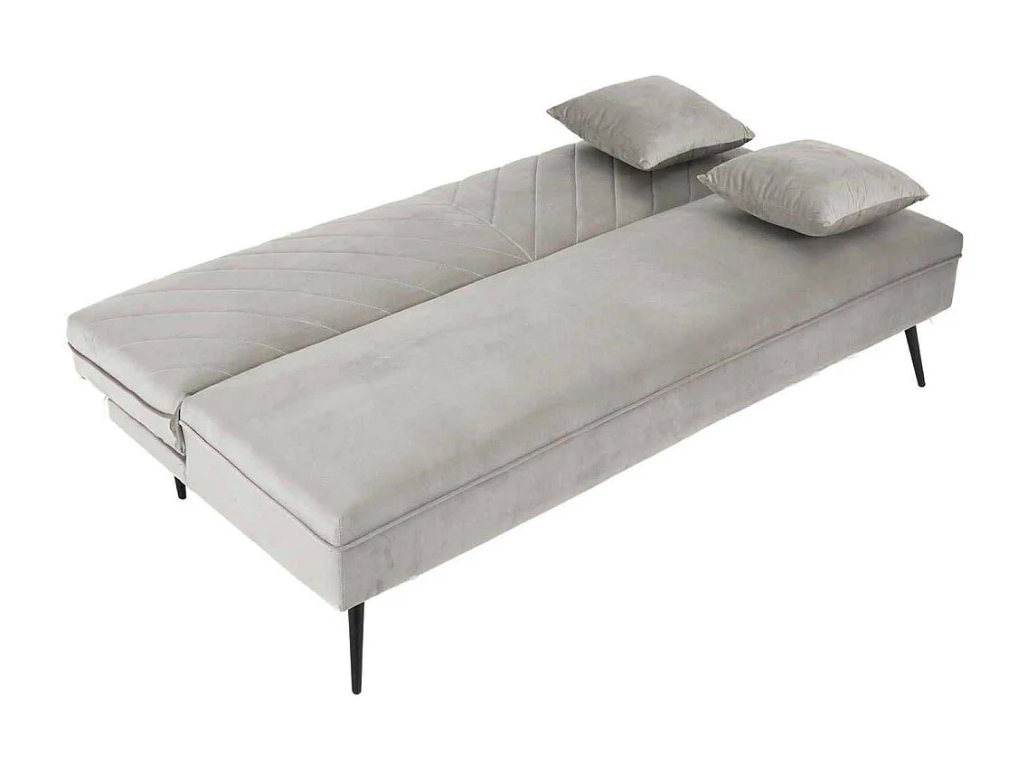 Canape Convertible Diane Gris M1 Gris