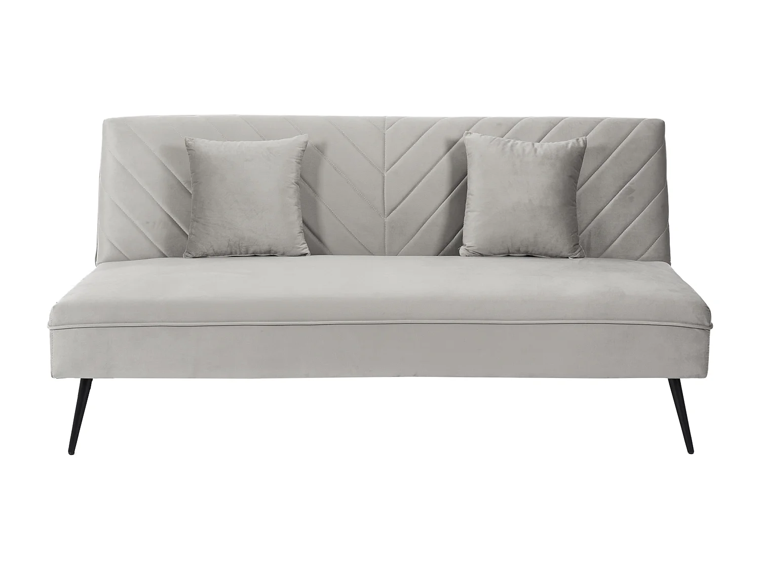 Canape Convertible Diane Gris M1 Gris