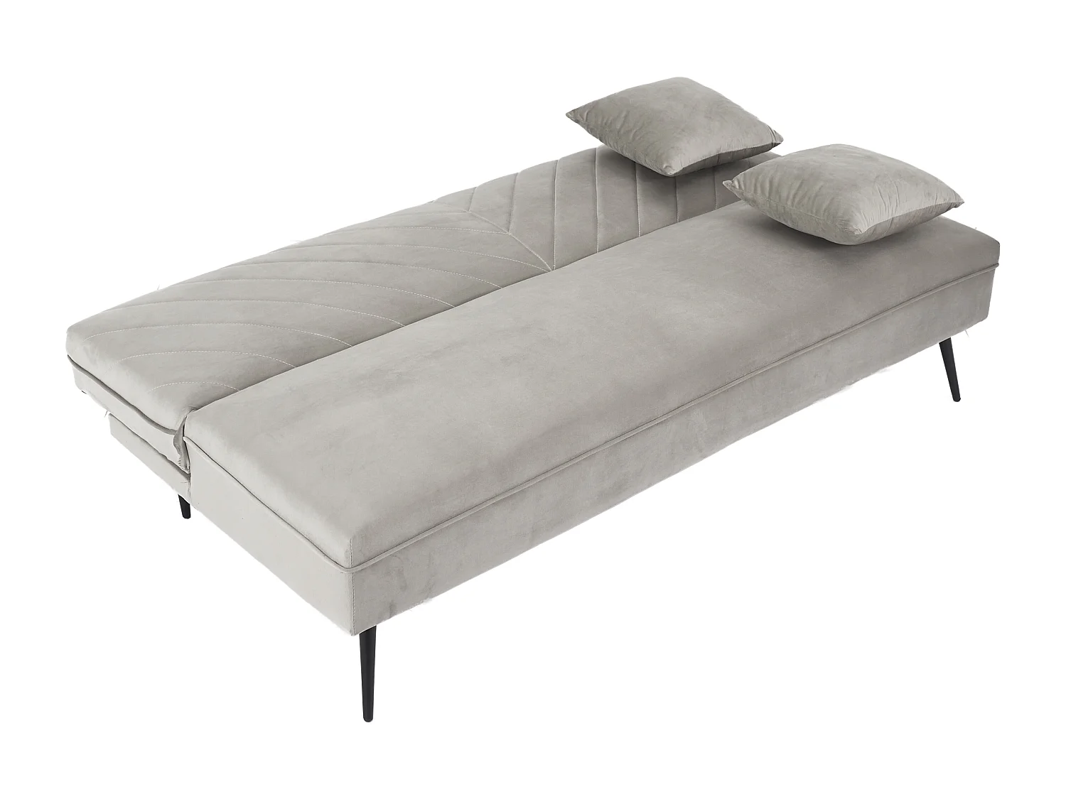Canape Convertible Diane Gris M1 Gris