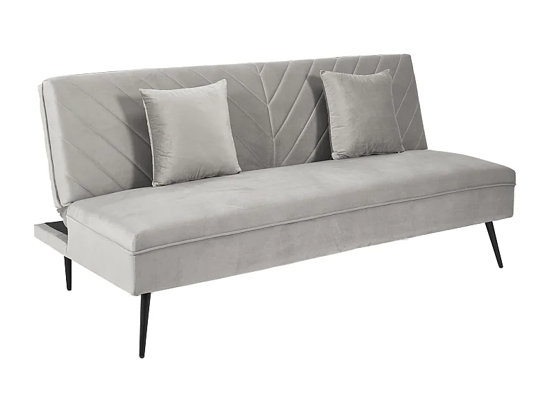 Canape Convertible Diane Gris M1 Gris