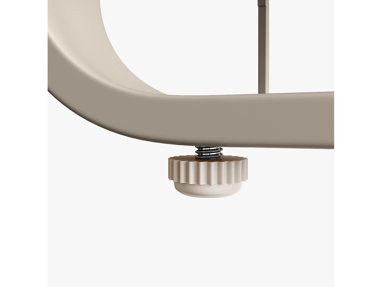 Arredo da giardino componibile in ferro zincato: 1 divano 3 posti + 1 divano 2 posti + 2 sgabelli + 1 tavolino - Beige