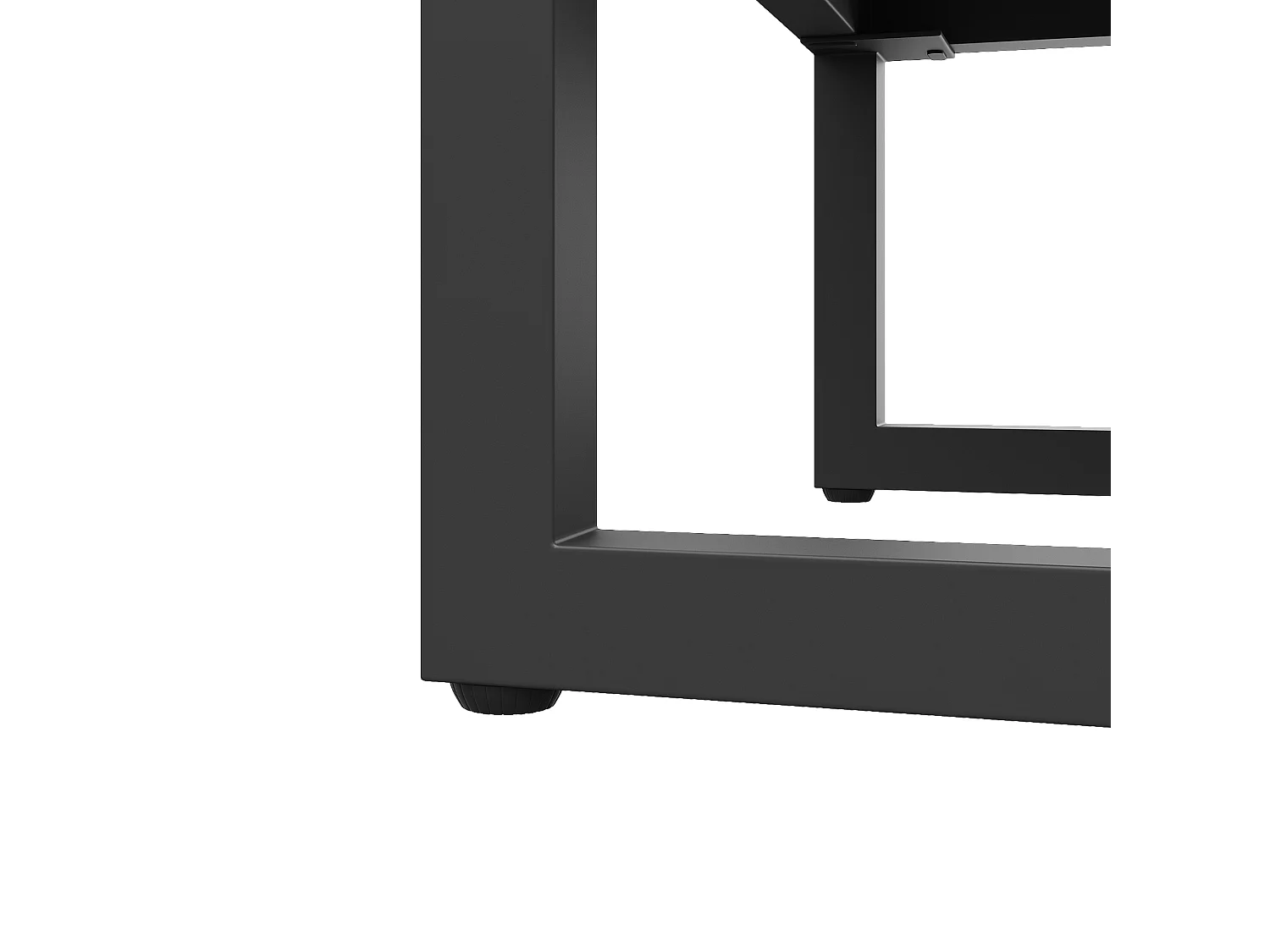 Salon de jardin modulable en fer galvanisé 2 places : 2 canapé 2 places + 1 fauteuil - 1 table basse - Gris