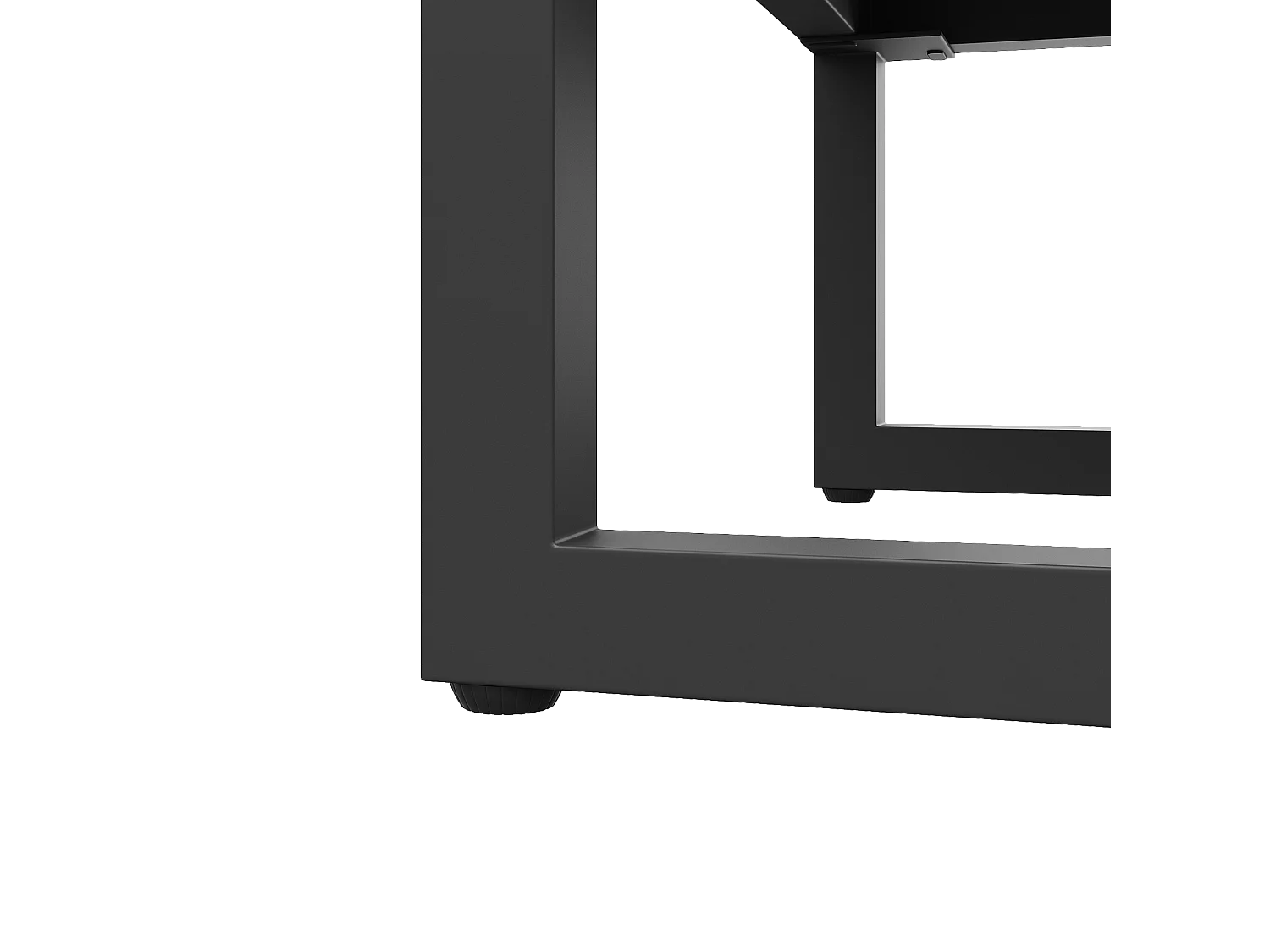 Salon de jardin modulable en fer galvanisé 2 places : 2 canapé 2 places + 1 fauteuil - 1 table basse - Gris