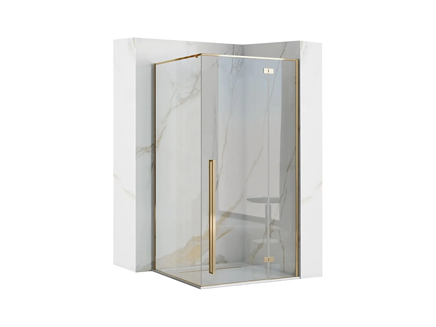 Cabine De Douche Rea Fargo 90X120 Gold