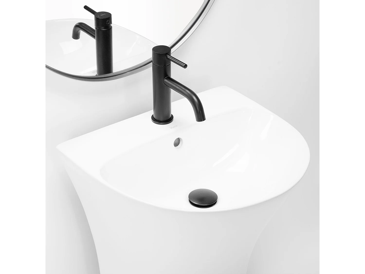 Vasque Autoportante Rea Rita White