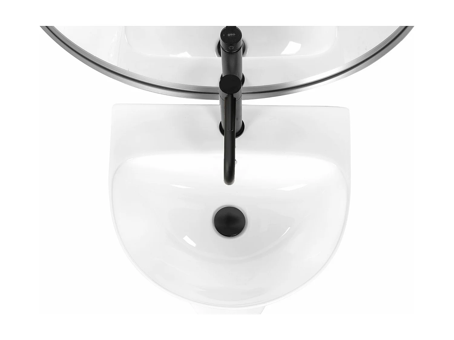 Vasque Autoportante Rea Rita White