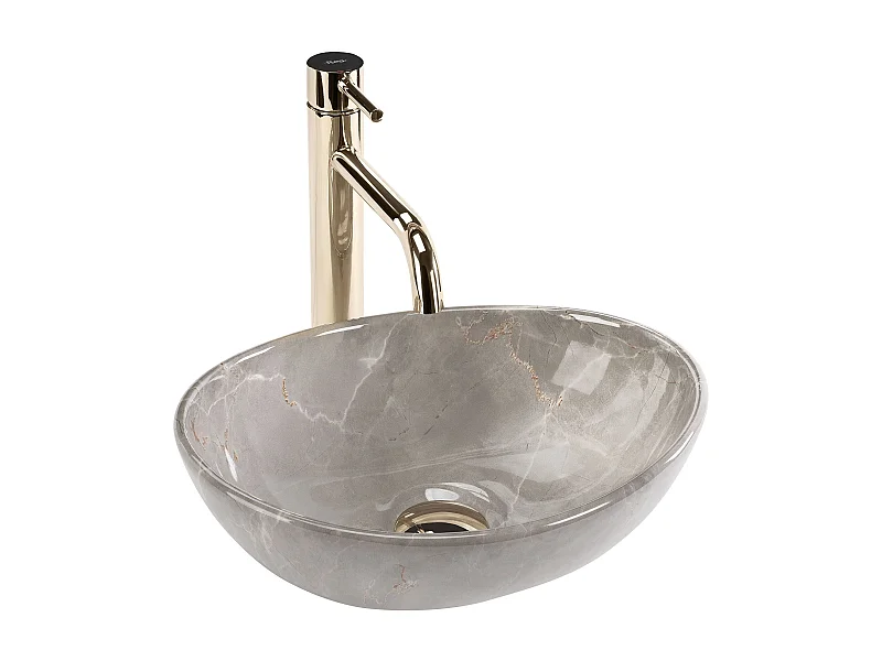 Vasque À Poser Rea Sofia Mini Kashmir Grey