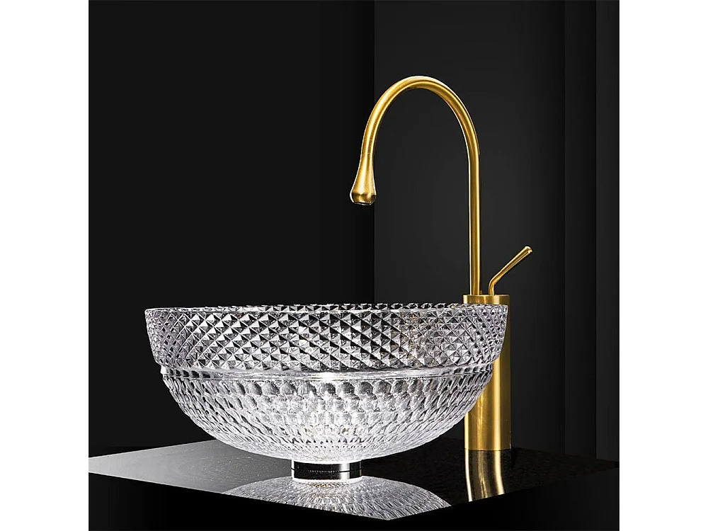 Rea countertop washbasin SUE Transparent