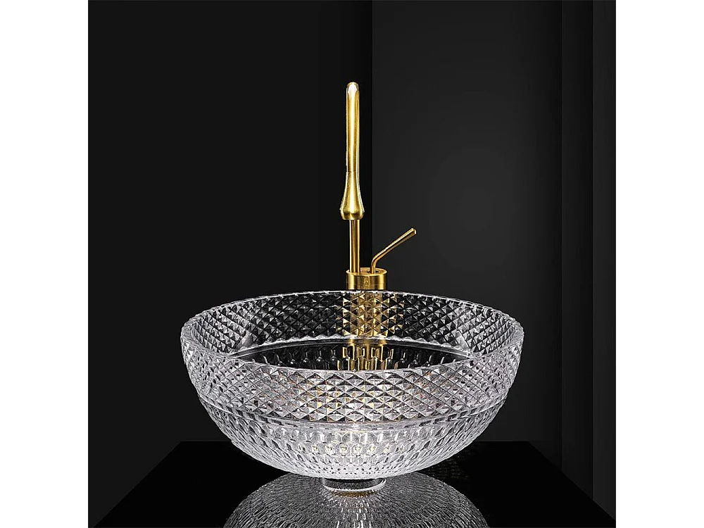 Rea countertop washbasin SUE Transparent