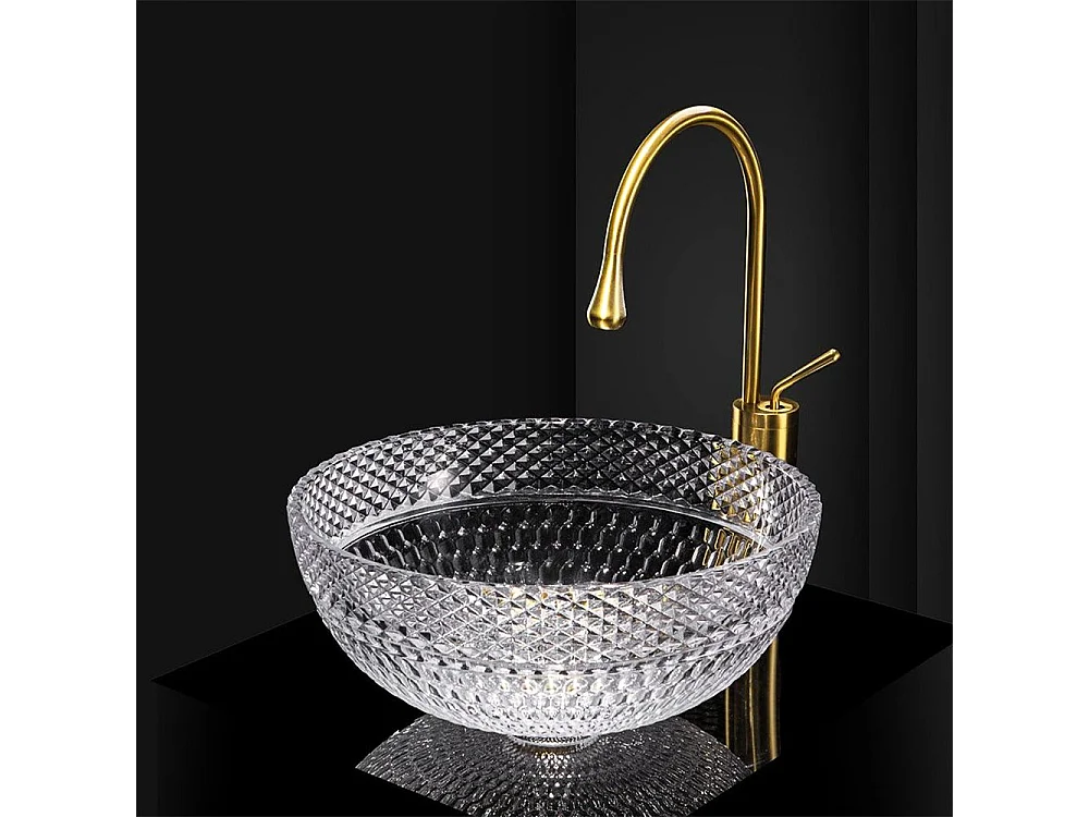 Rea countertop washbasin SUE Transparent