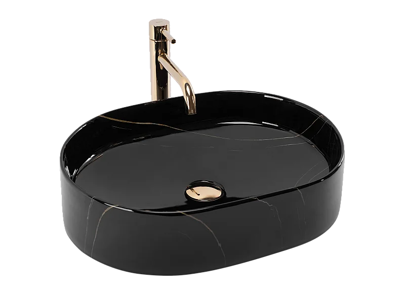 Lavabo Da Appoggio Rea Nadia 50 Stone Grey