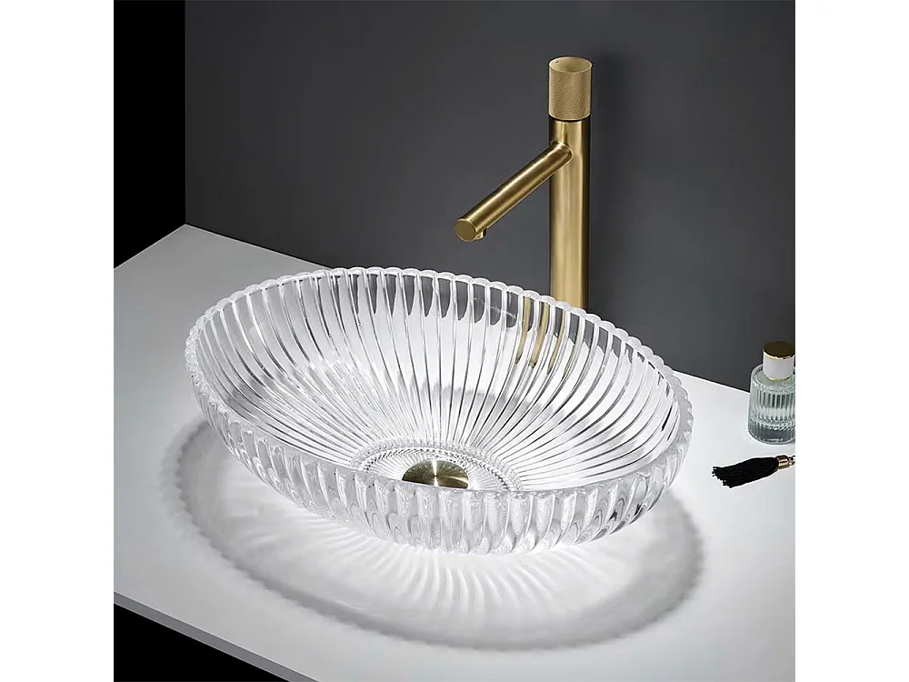 Vasque À Poser Rea Nicole Transparent