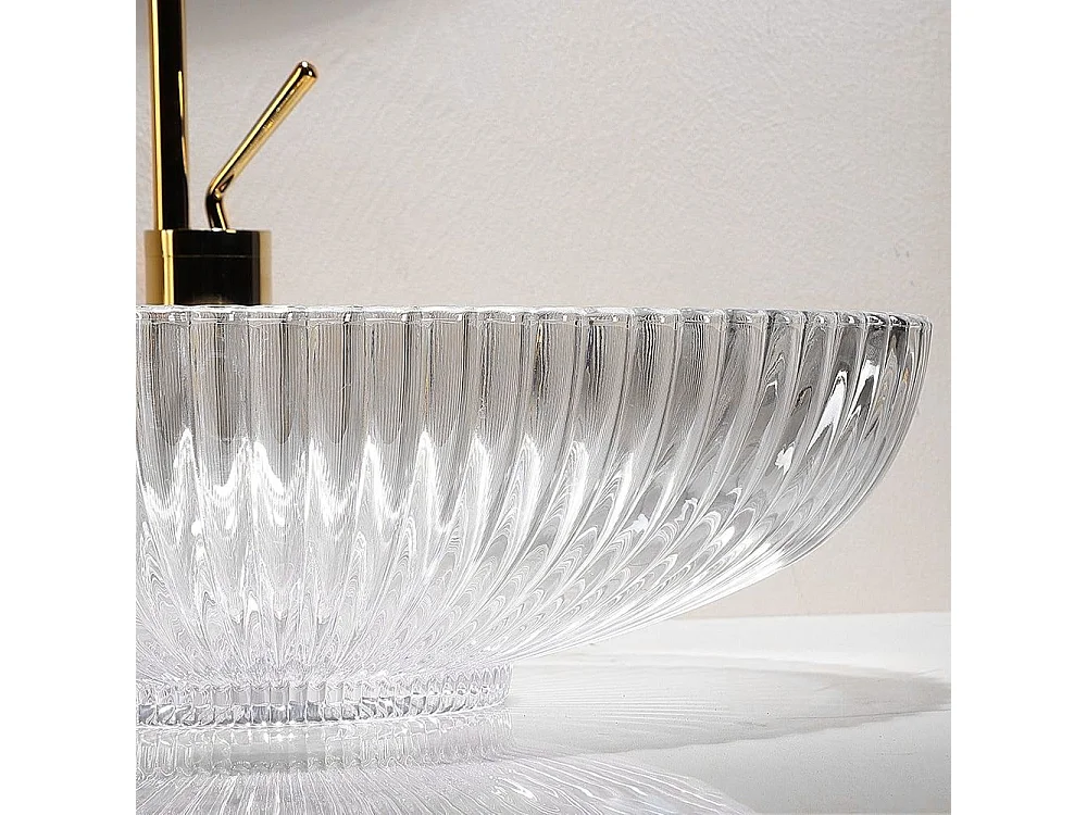 Vasque À Poser Rea Nicole Transparent