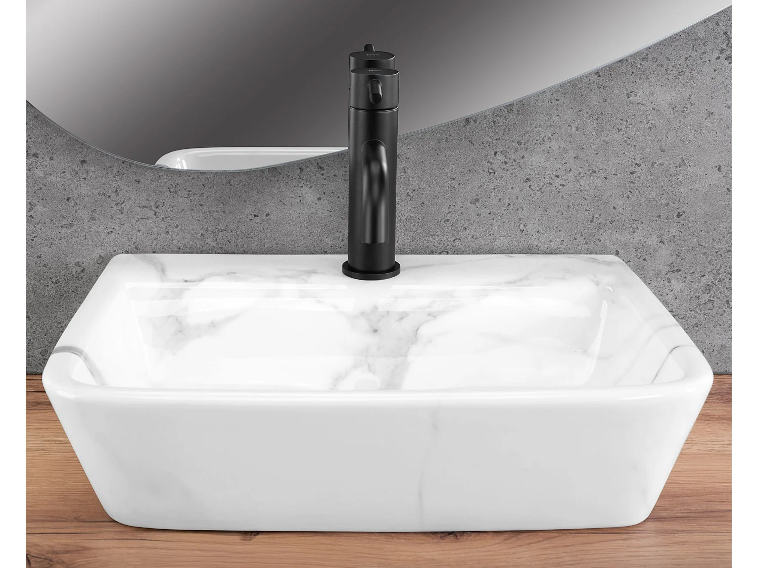 Vasque À Poser Rea Altea Cloudy Grey