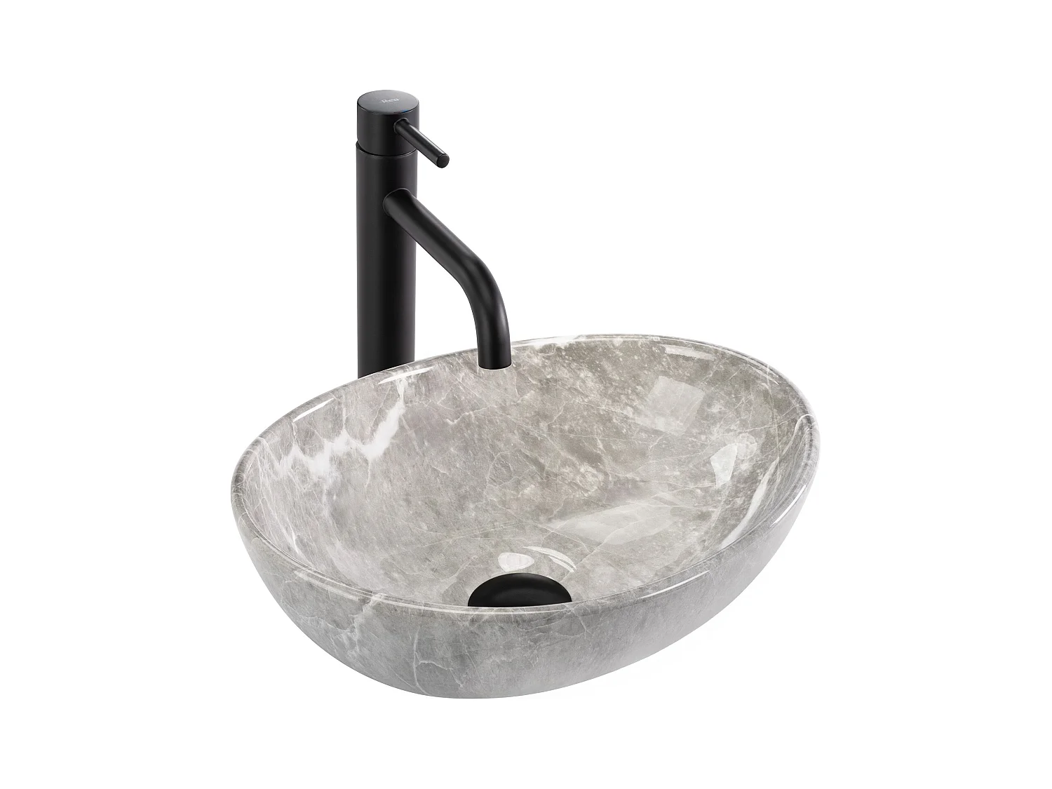 Vasque À Poser Rea Sofia Mini Grigio Grey