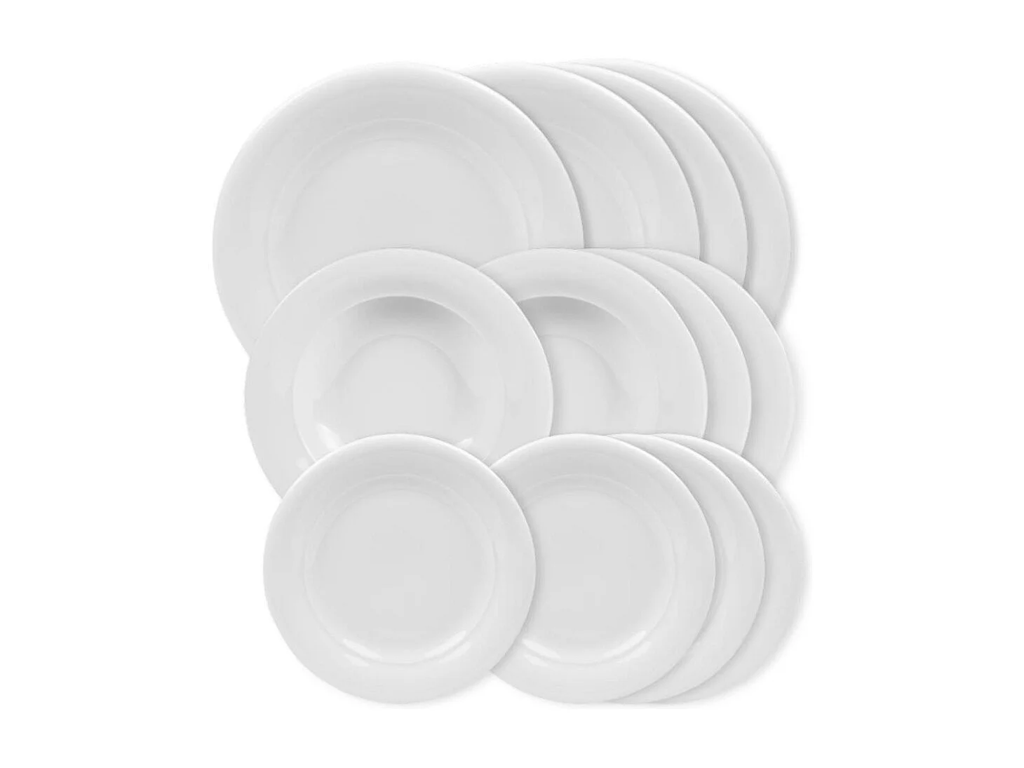 Service d'assiettes 12 pièces Artemis