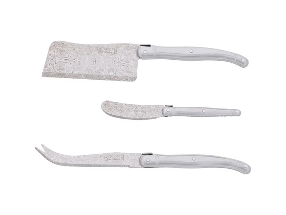Jean Dubost Set de 3 couteaux fromage - L0032524D32018