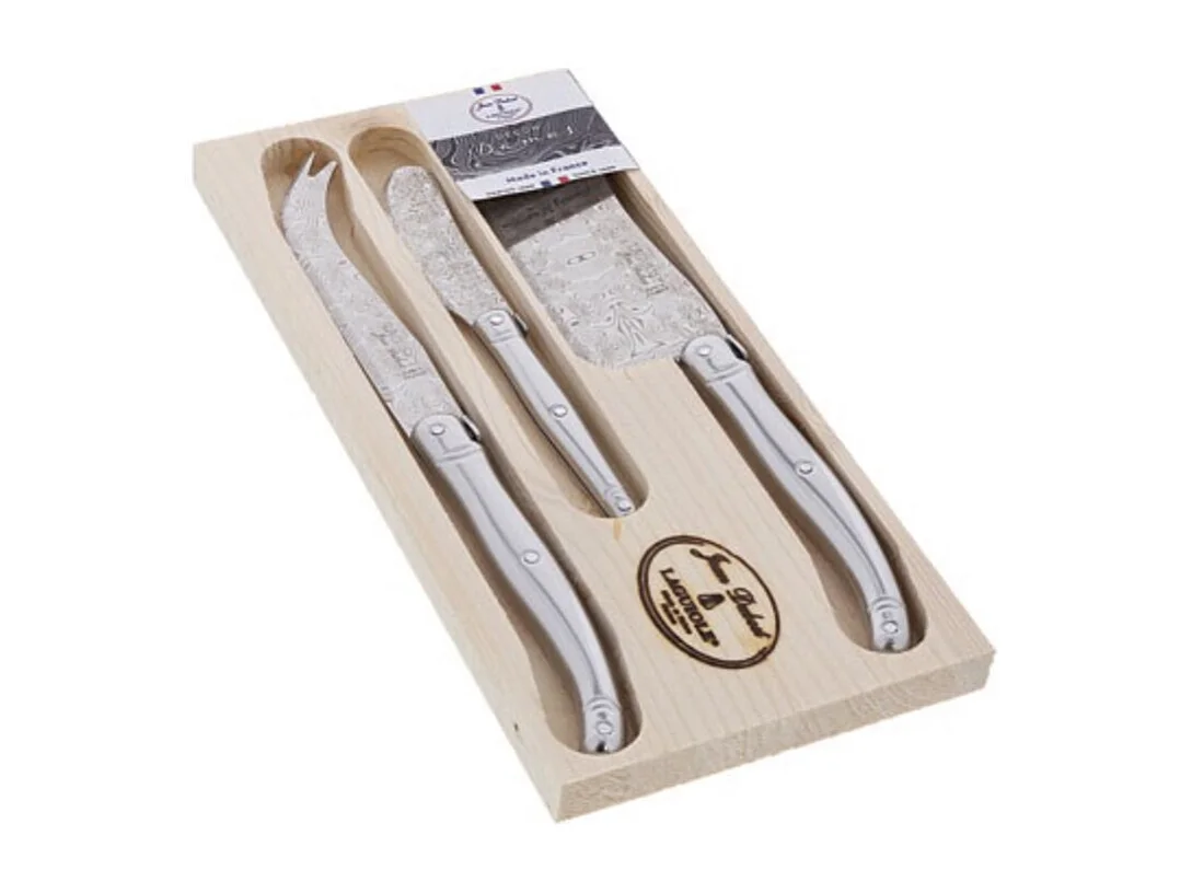 Jean Dubost Set de 3 couteaux fromage - L0032524D32018