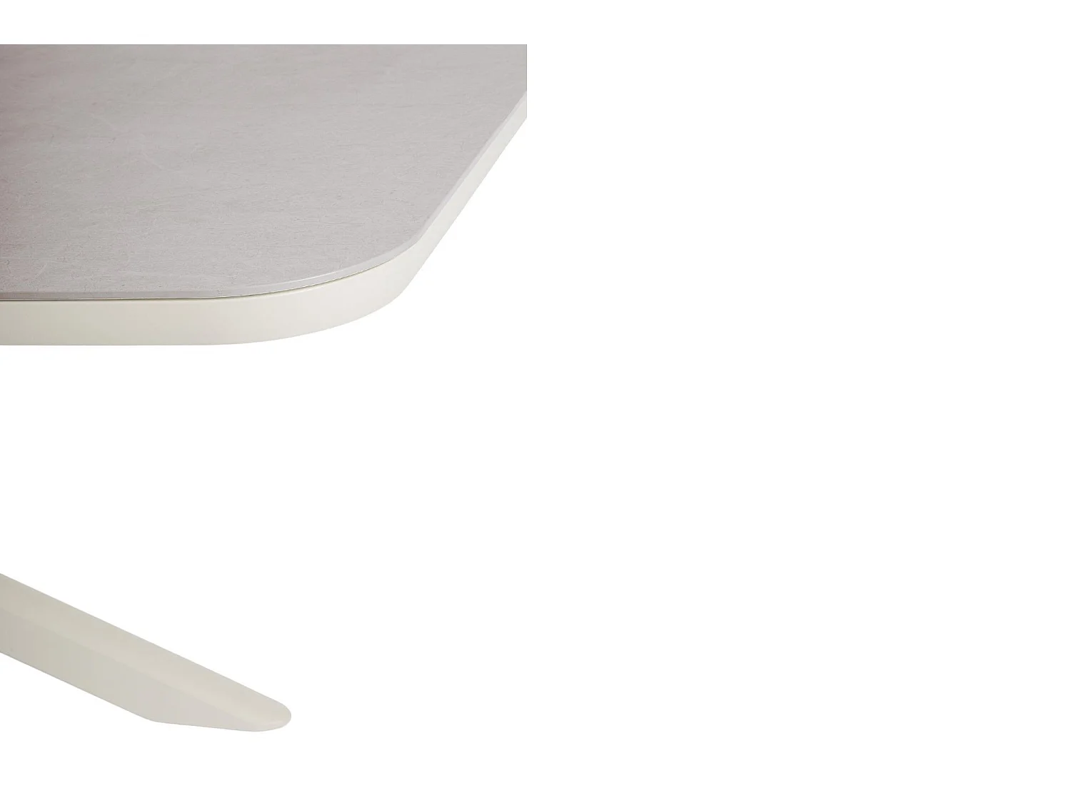 Table de jardin en pierre et métal L240 10 places - ISAIAH