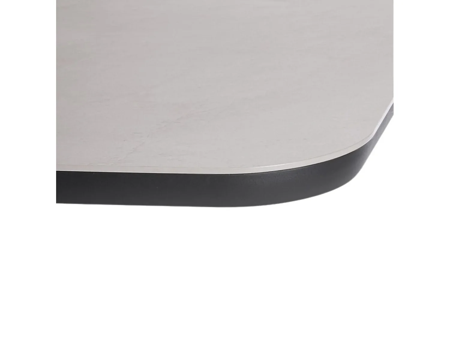 Table de jardin en pierre et métal L240 10 places - ISAIAH