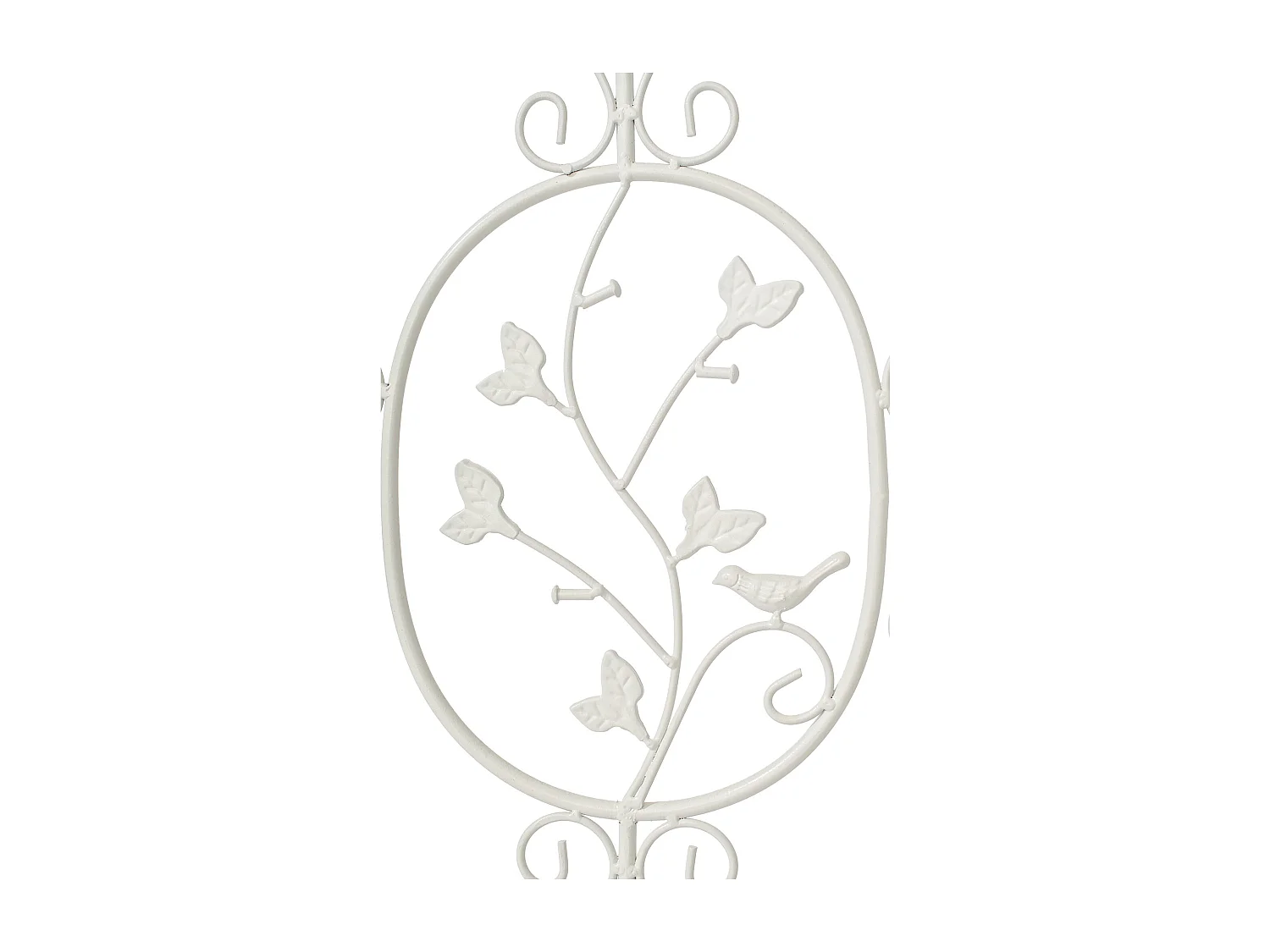 Lot de 2  Treillis - Métal - Blanc - Burgus