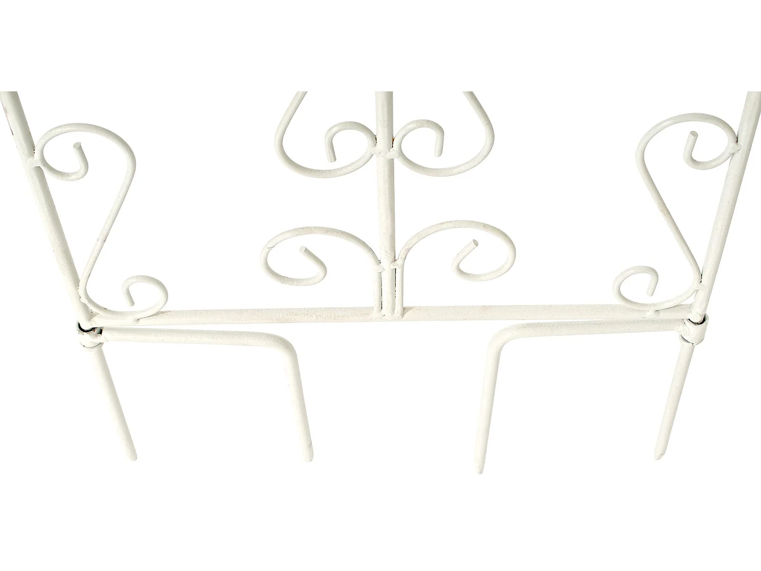 Lot de 2  Treillis - Métal - Blanc - Burgus