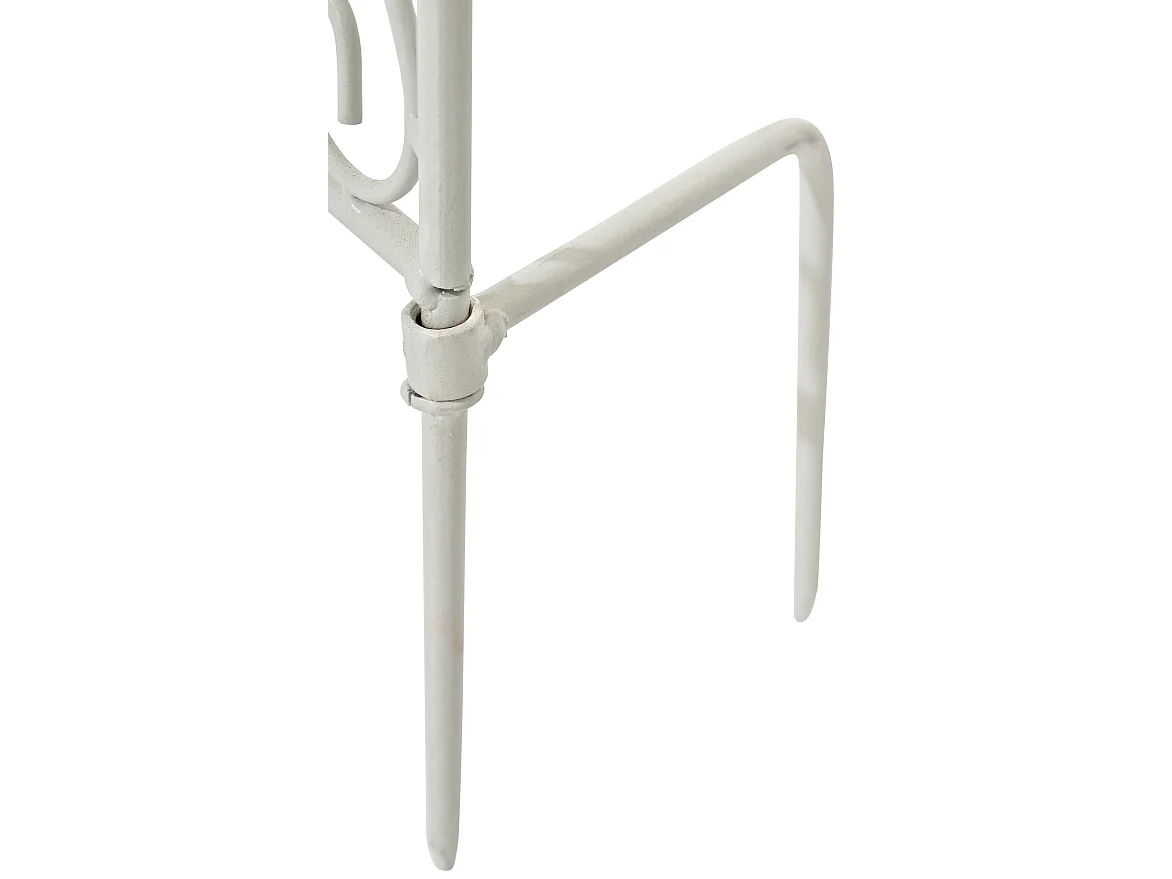 Lot de 2  Treillis - Métal - Blanc - Burgus