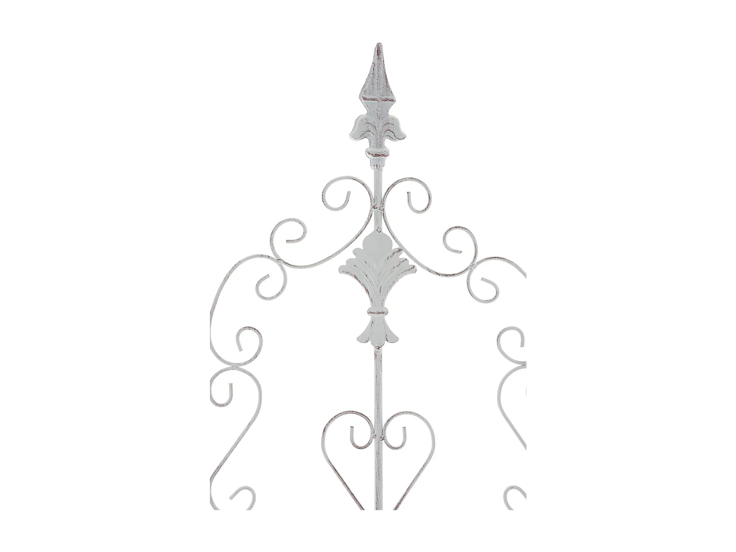 Lot de 2  Treillis - Métal - Blanc antique - Burgus