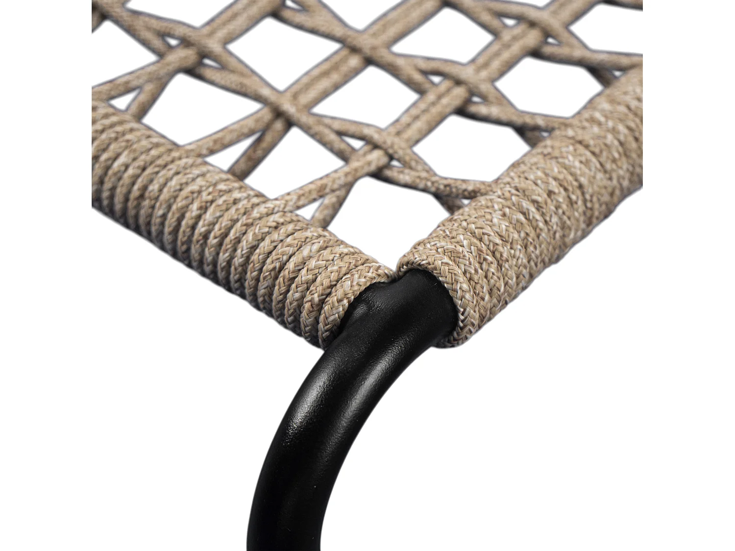 Ensemble de mobilier d'extérieur 3 pièces, mobilier de balcon, 2 chaises + 1 petite table, beige