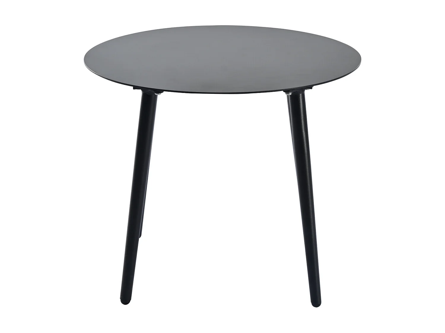 Set di mobili da balcone da 3 pezzi in alluminio, mobili da giardino, rattan PE, adatti per terrazza, giardino e balcone, nero