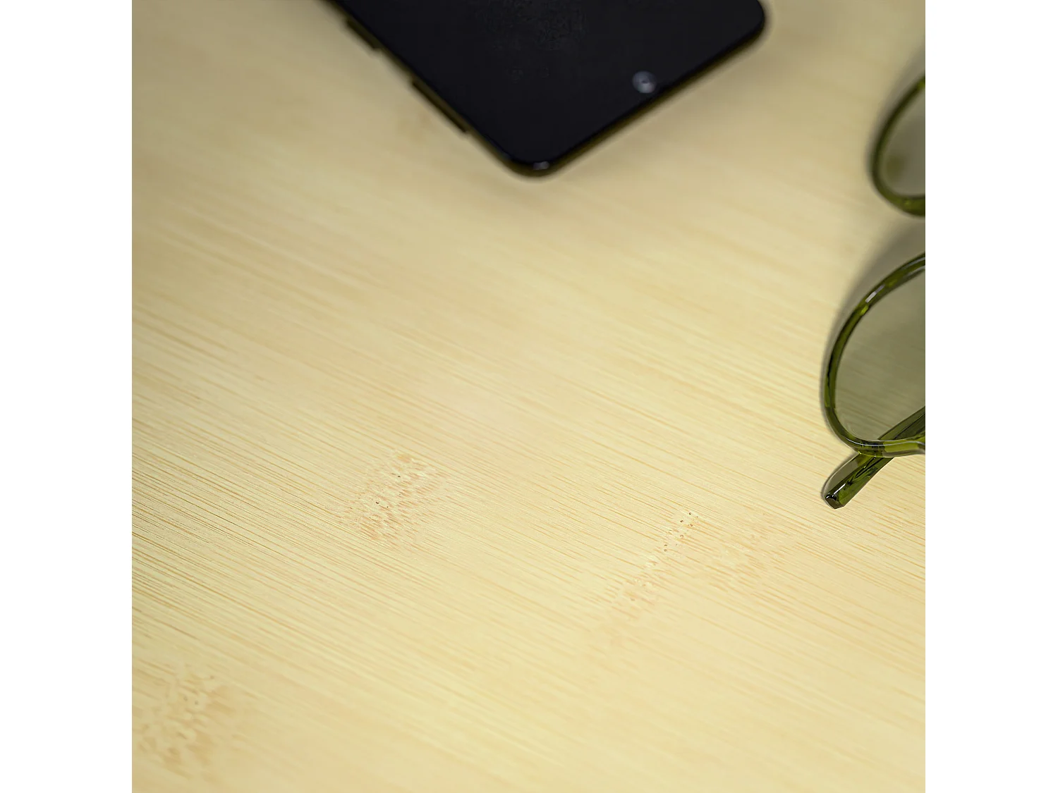 Panneau MDF Plaqué - Bambou - 60 x 60 cm