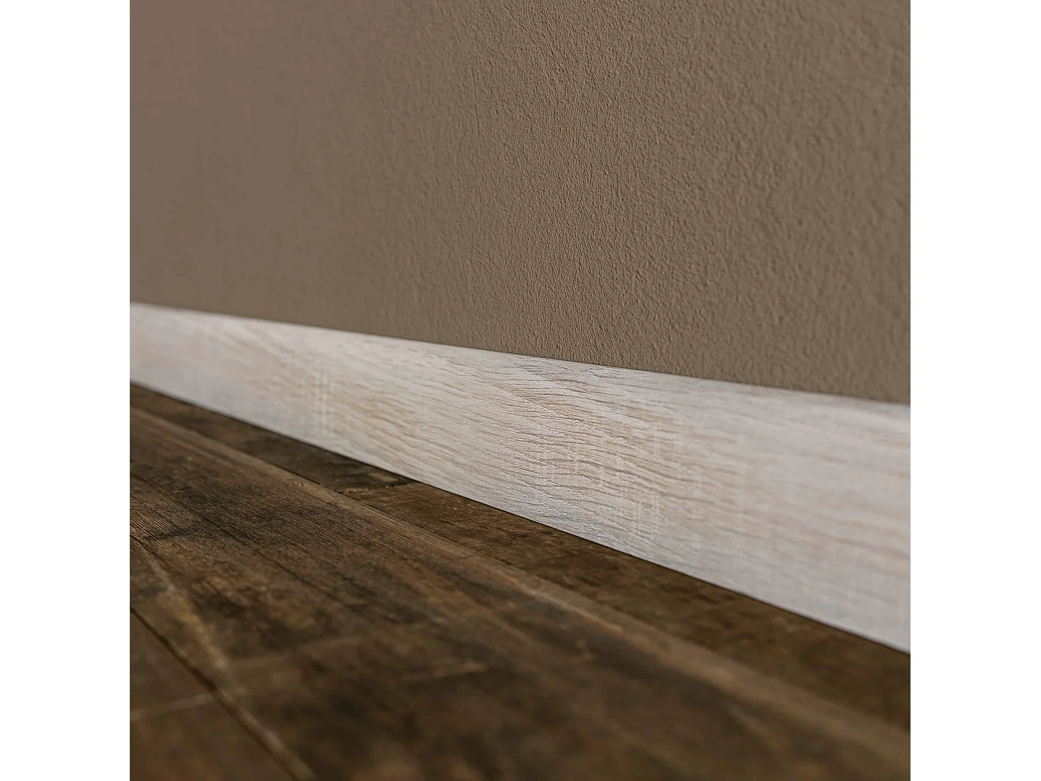 Plinthe MDF 2 m - Chêne Naturel - Lot de 5 - 100 x 10 mm