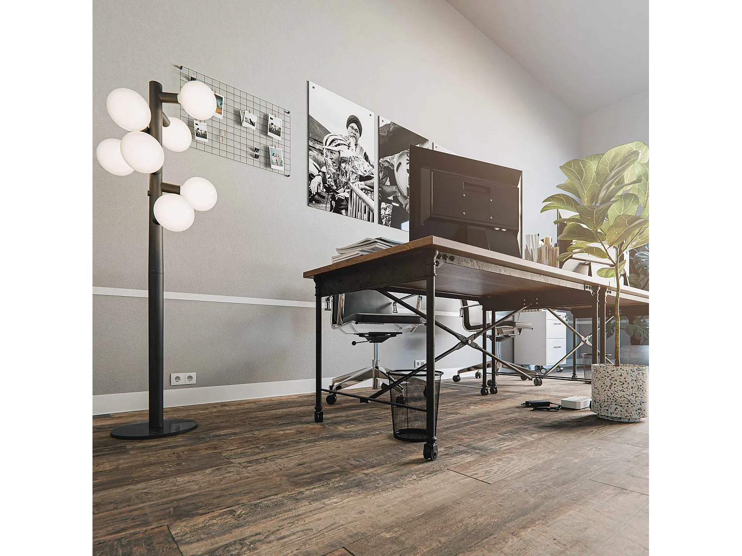 Profil Plat PVC 40 mm - Longueur 2.60 m - Lot de 5