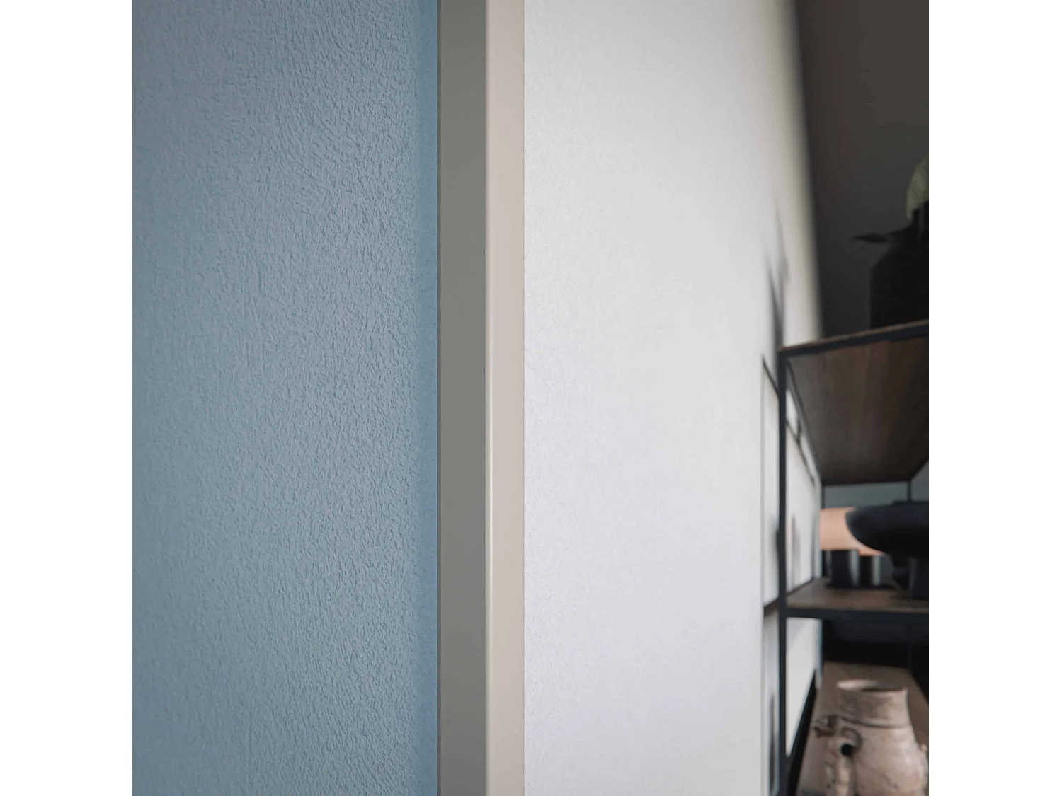 Baguette d'Angle PVC Cellulaire 25 mm - Longueur 2.50 m - Lot de 5 - Sable