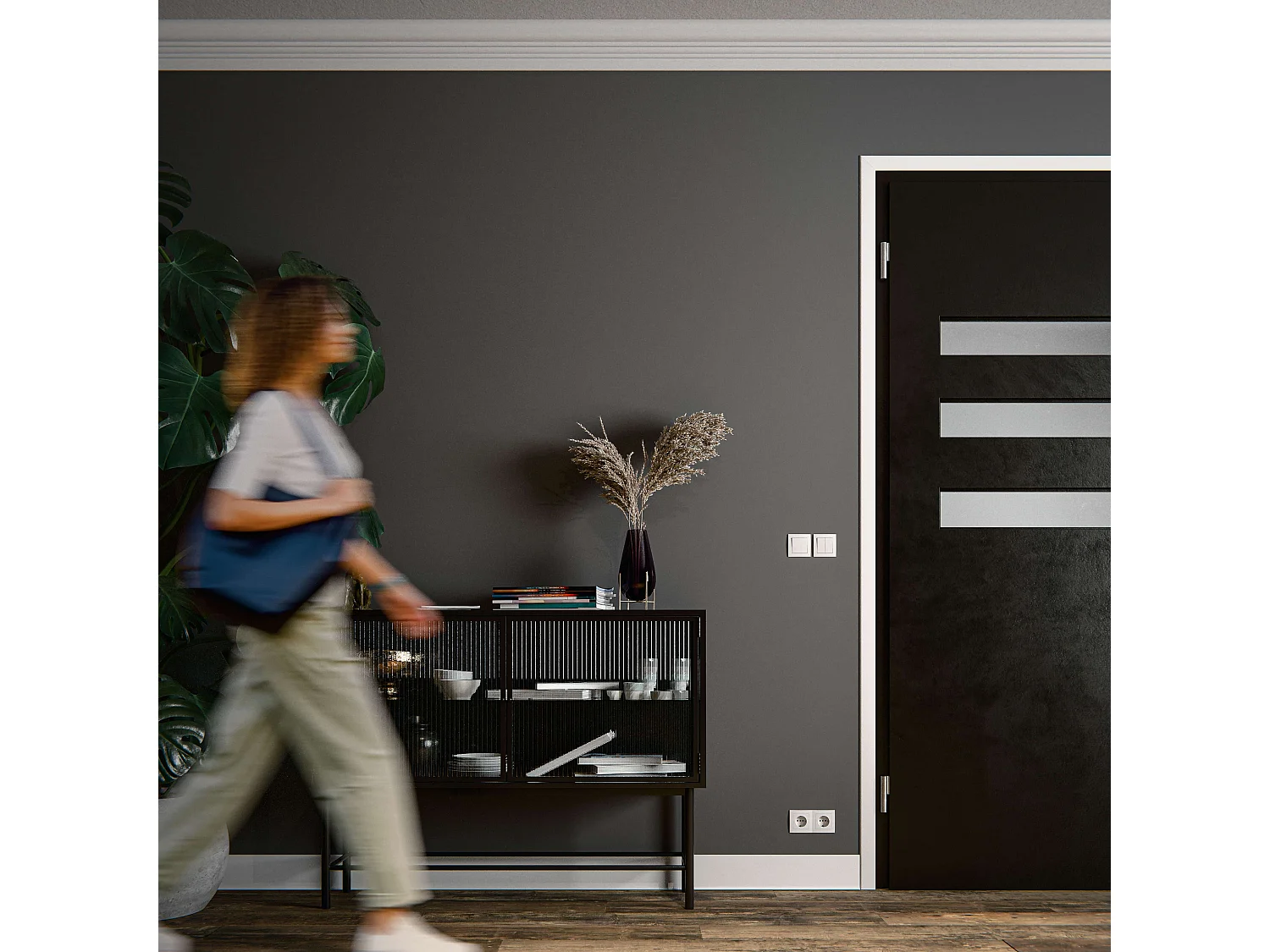 Champlat PVC Cellulaire 45 mm - Longueur 2.50 m - Lot de 5 - Blanc