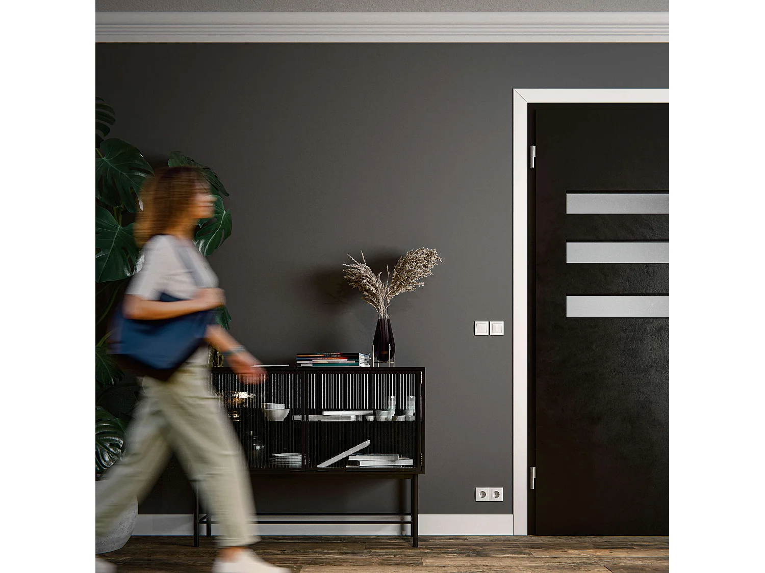 Champlat PVC Cellulaire 70 mm - Longueur 2.50 m - Lot de 5 - Blanc