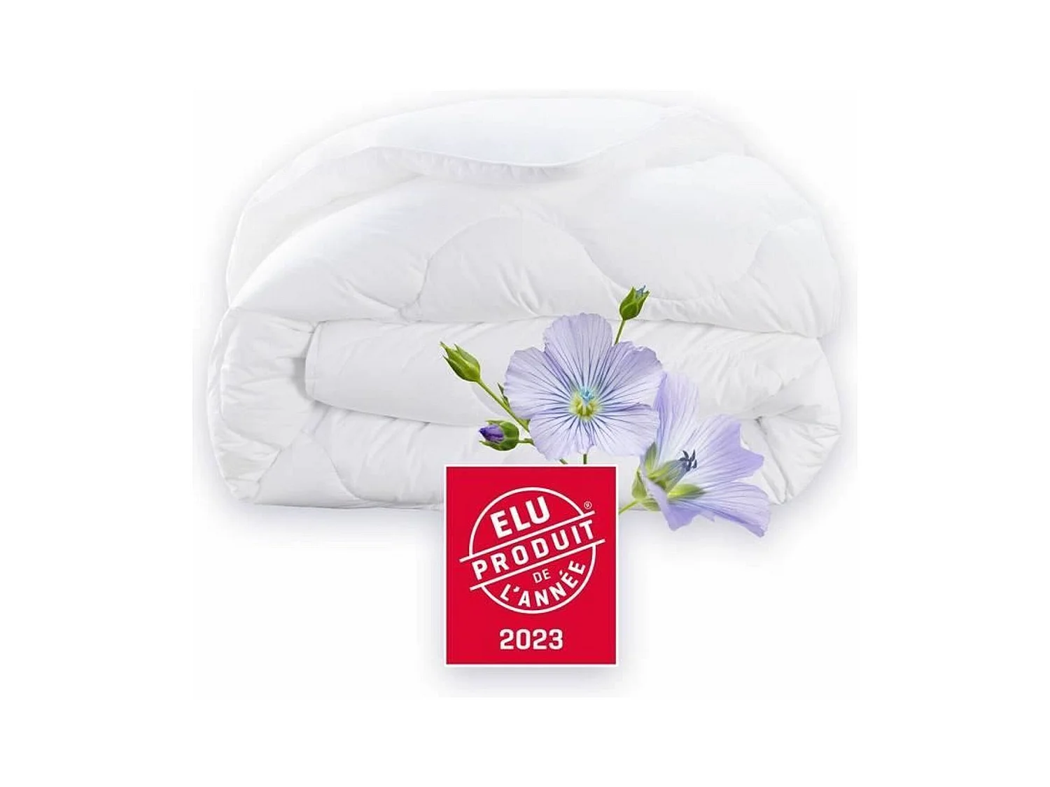 Piumone Caldo 240x260 cm DODO Champs de Lin 2 Posti Anti-acaro Antibatterico