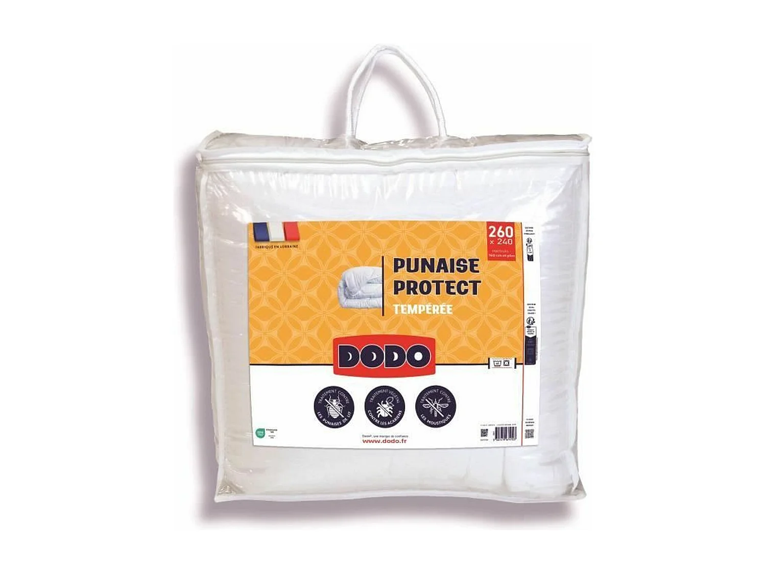 Couette tempérée 240 x 260 cm